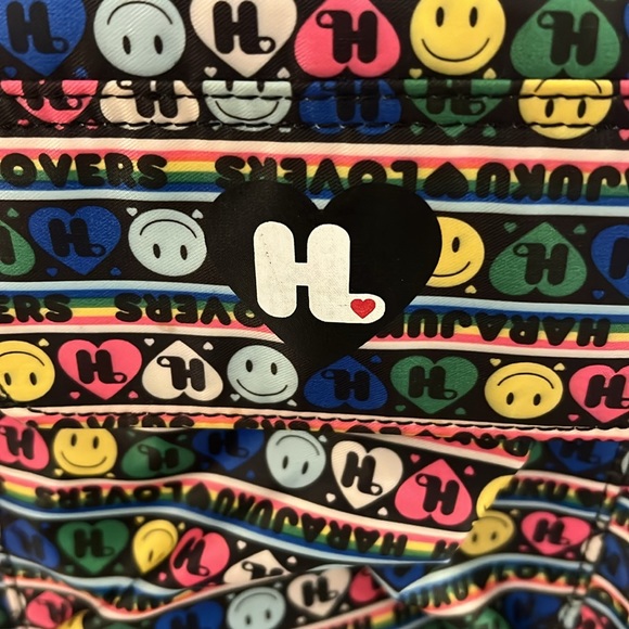 HARAJUKU LOVERS by GWEN STEFANI • Rainbow Emoji Tote Bag • Great condition! - Picture 5 of 13